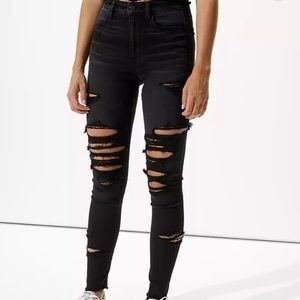 AE Ne(x)t Level Ripped Super High-Waisted Jegging